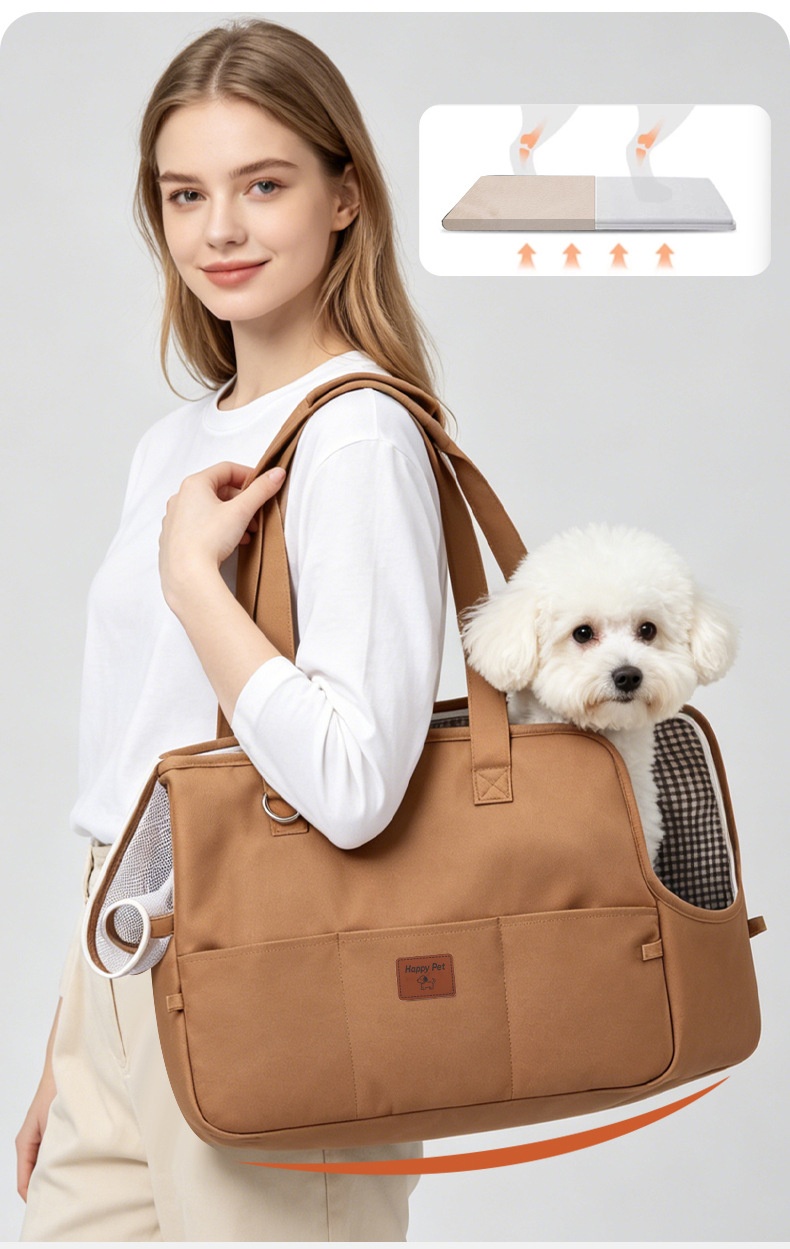 Breathable Pet Sling Bag detail photo 6