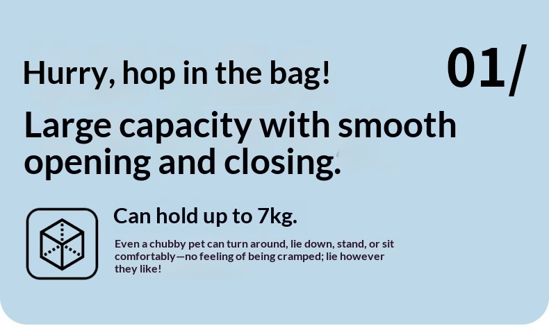 Breathable Pet Sling Bag detail photo 13