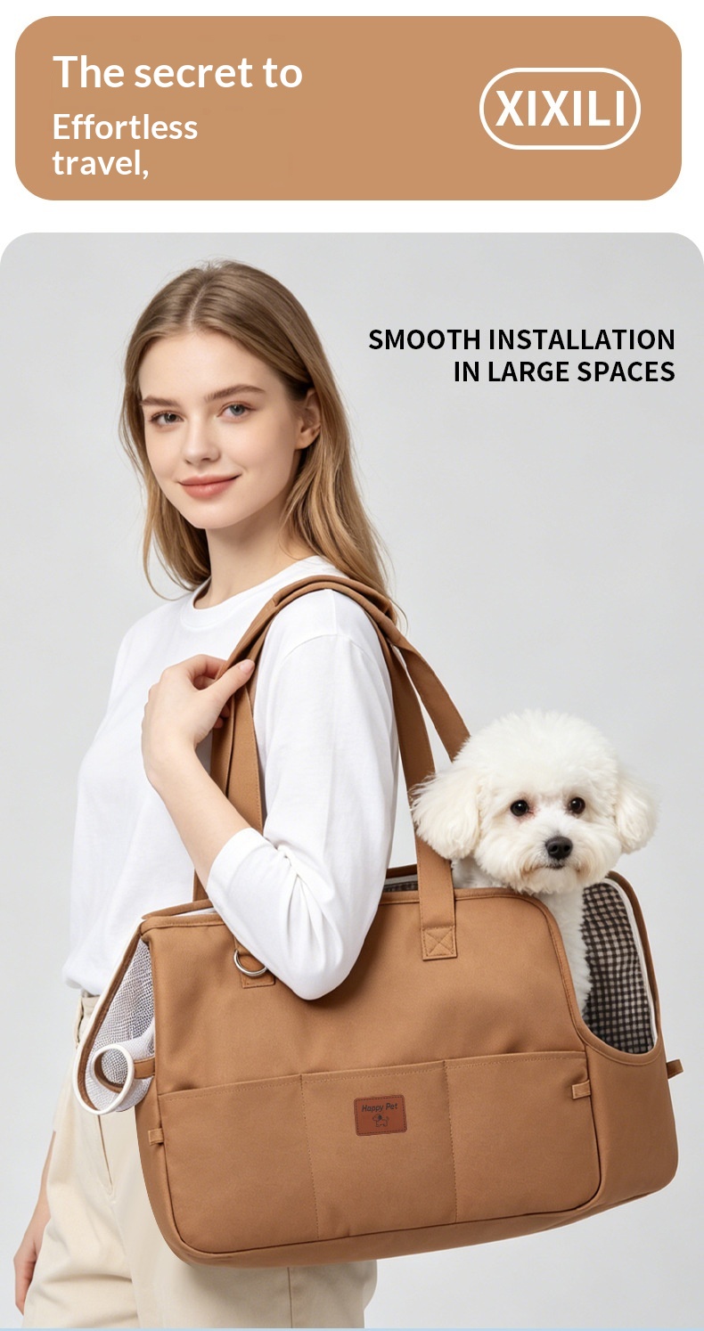 Breathable Pet Sling Bag detail photo 4