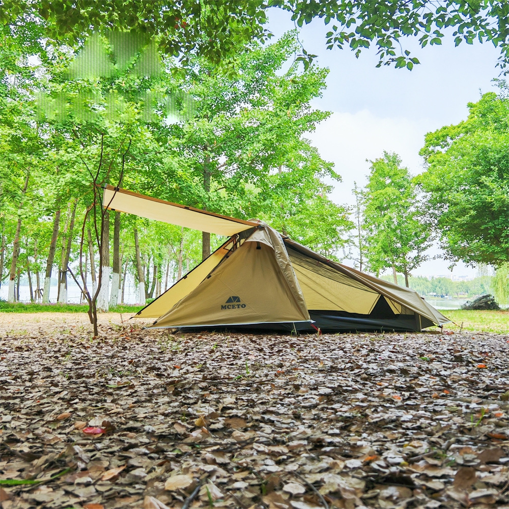 Mito 2-person outdoor ultralight tent (army green-double)