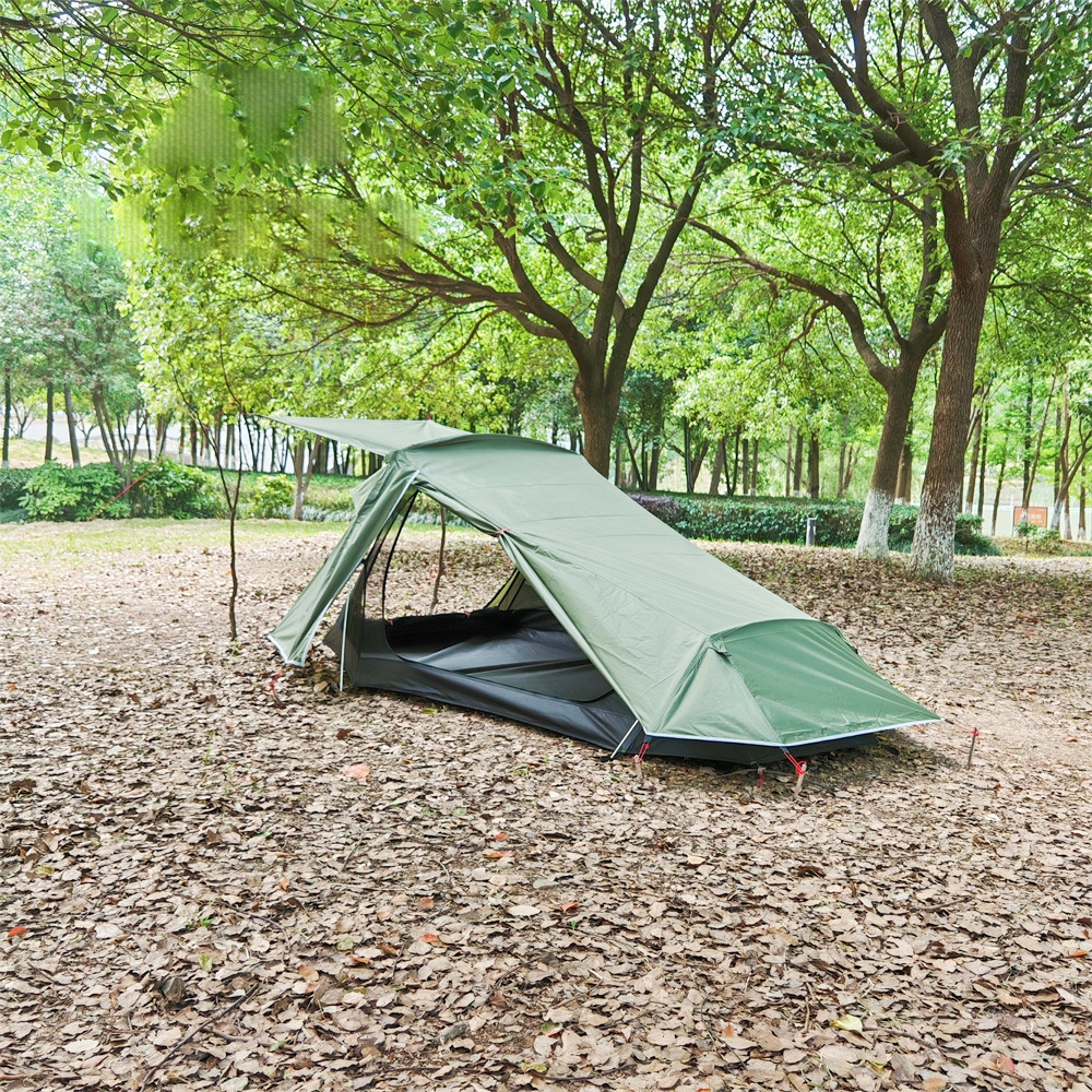 Mito 2-person outdoor ultralight tent (army green-double)
