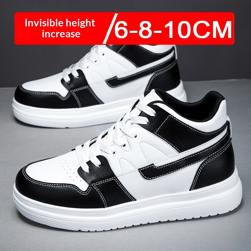 High-heel Platform Shoes For Men Casual Style