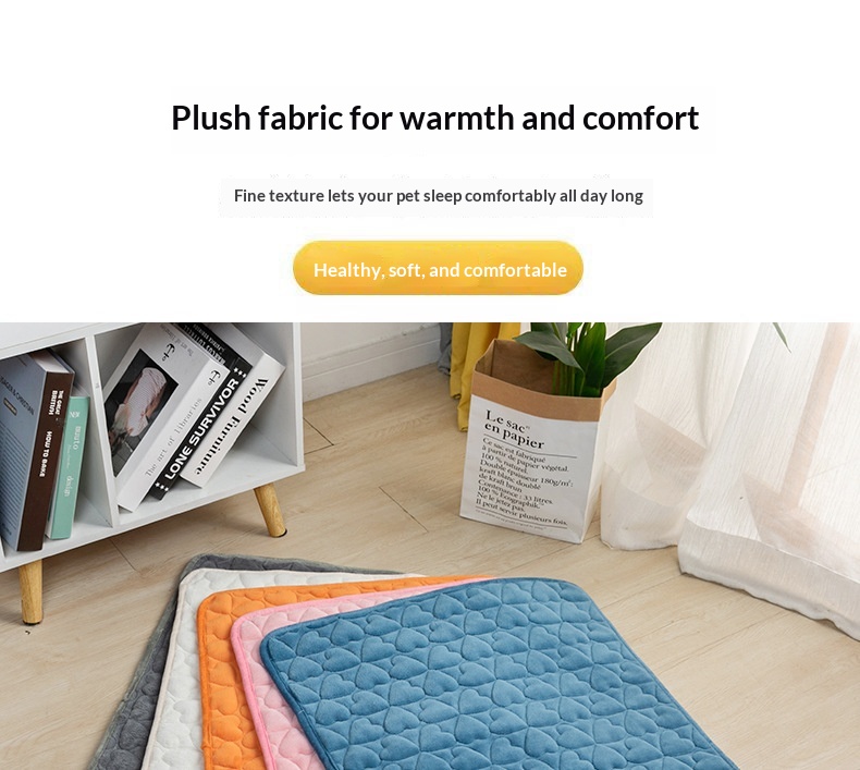 Pet Winter Warming Pad Teddy Dog Bed And Cat Bed Mat detail photo 9