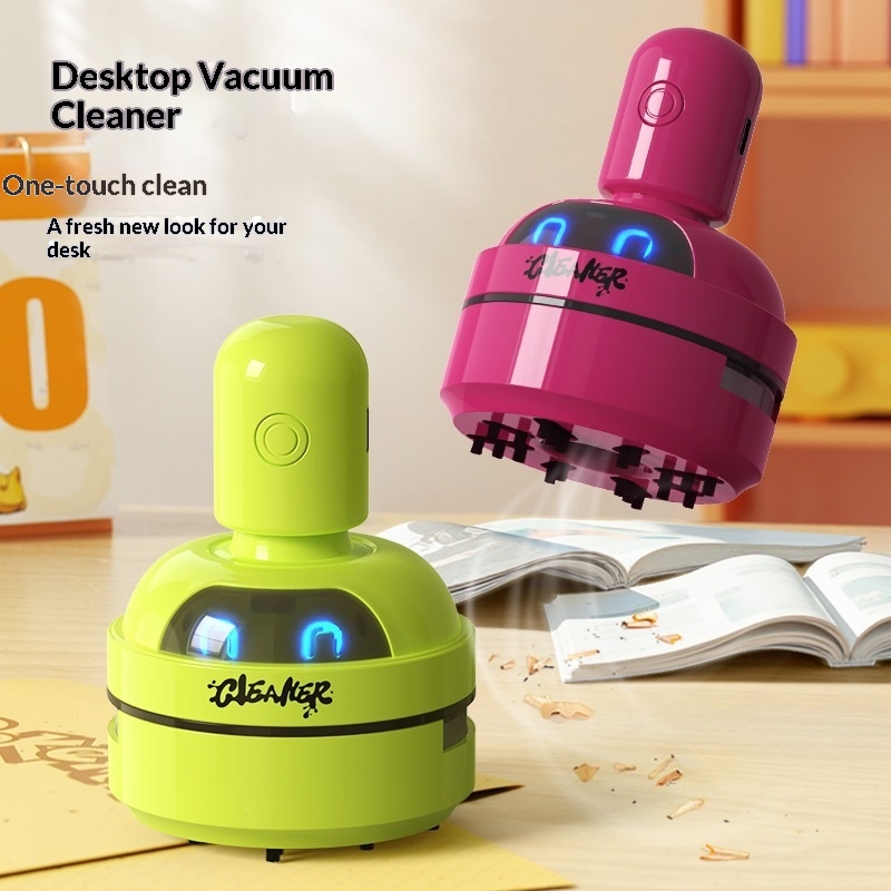 Electric Small Mini Rechargeable Desktop Vacuum Cleaner — 1
