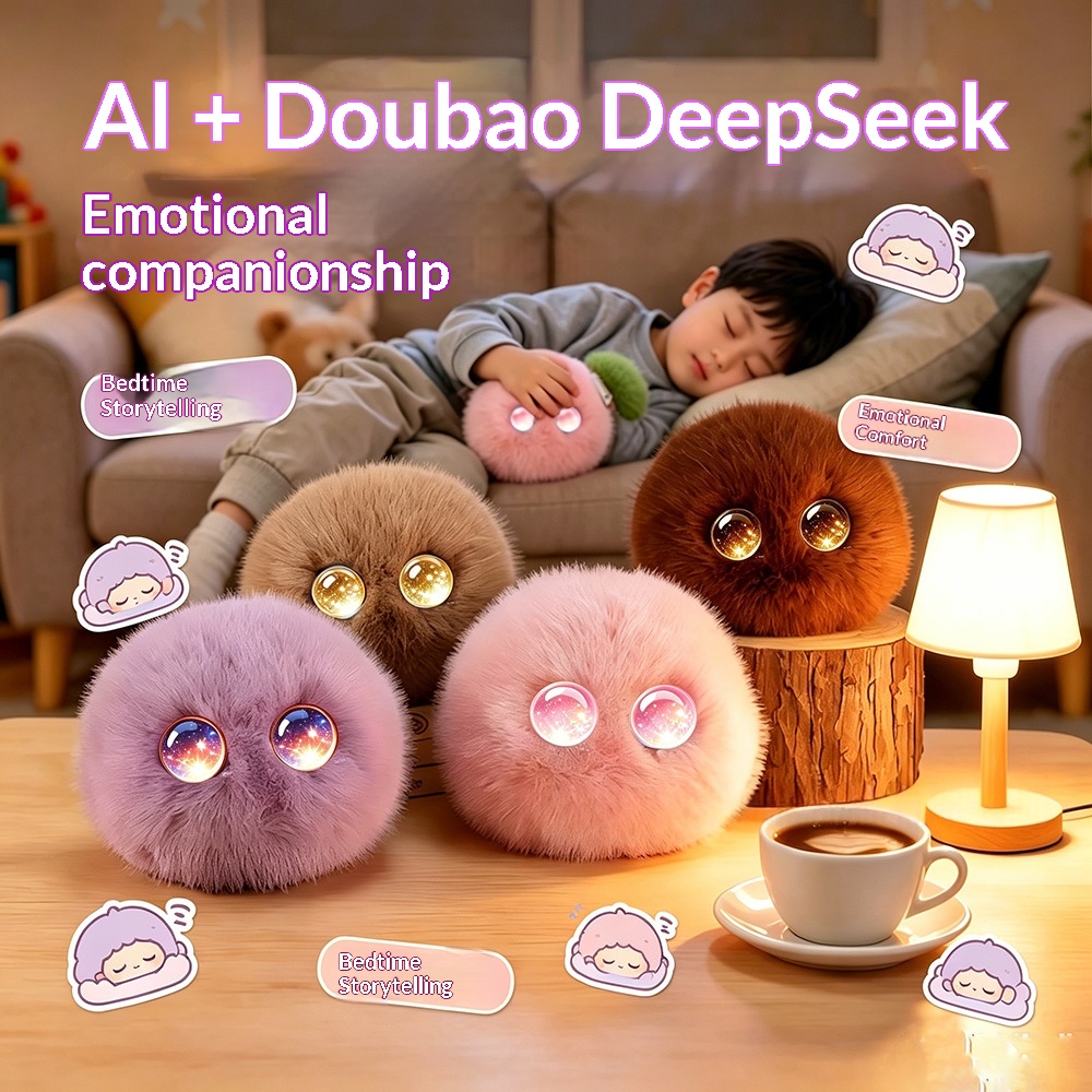 Cross-border Smart AI Plush Toy With Electronic Pet Features — 1