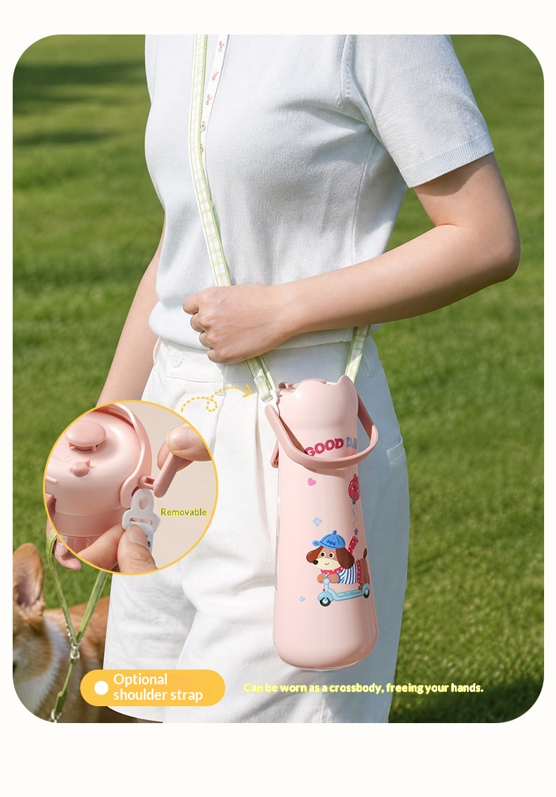 Water And Food Feeding Outdoor Dog-walking Portable Drinking Cup Supplies detail photo 6