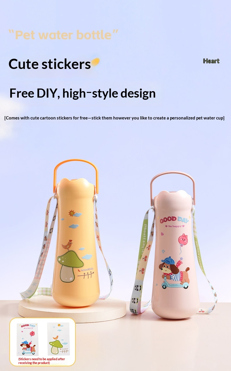 Water And Food Feeding Outdoor Dog-walking Portable Drinking Cup Supplies detail photo 7