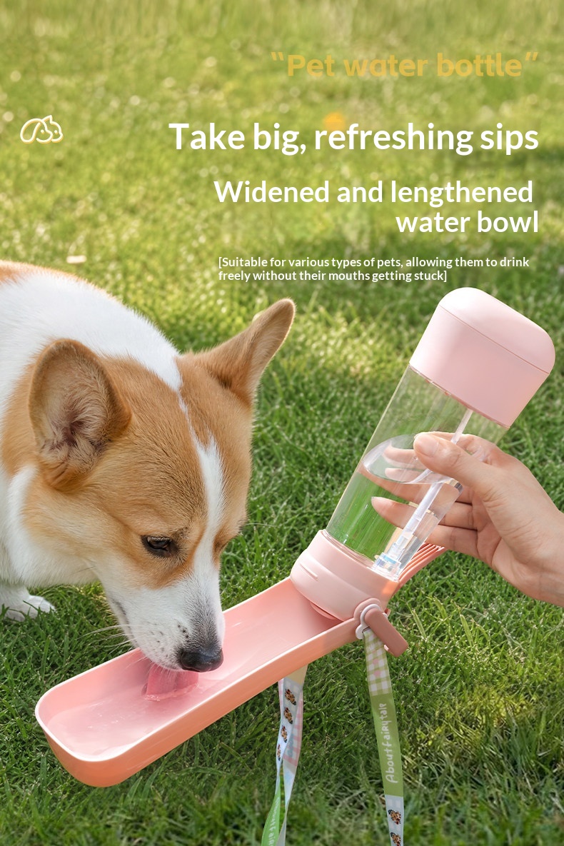 Water And Food Feeding Outdoor Dog-walking Portable Drinking Cup Supplies detail photo 4