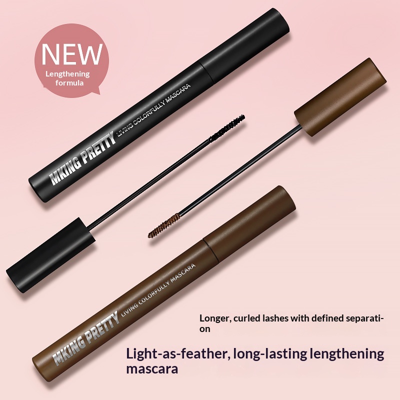 Lightweight Long-lasting Mascara With Fine Bristles
