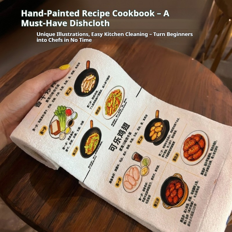 Tear-Resistant Thickened Kitchen Dishcloth — 1