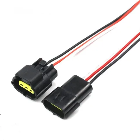 Automotive Waterproof Connector Male Female Plug with Wire Harness