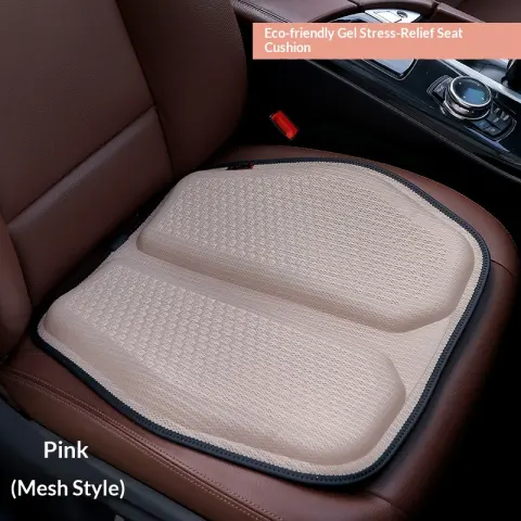 Summer Gel Honeycomb Car Silicone Breathable Cushion