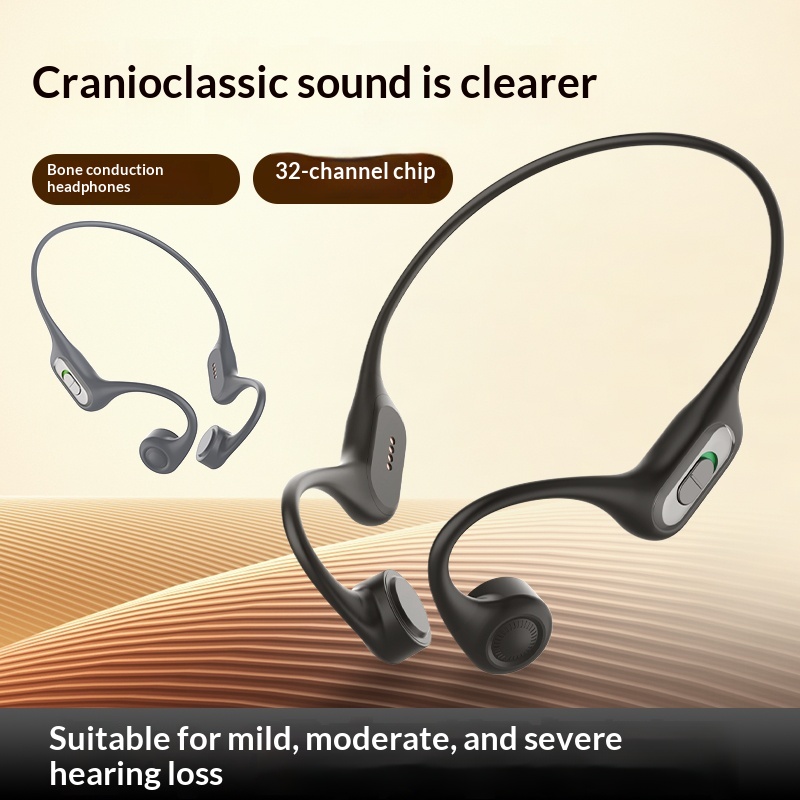 Bone Conduction Concept Bluetooth Headset