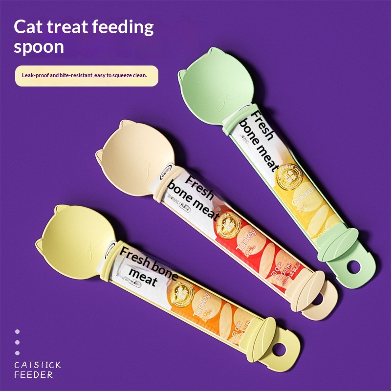 Portable Household Use Pet Supplies Feeder Spoon