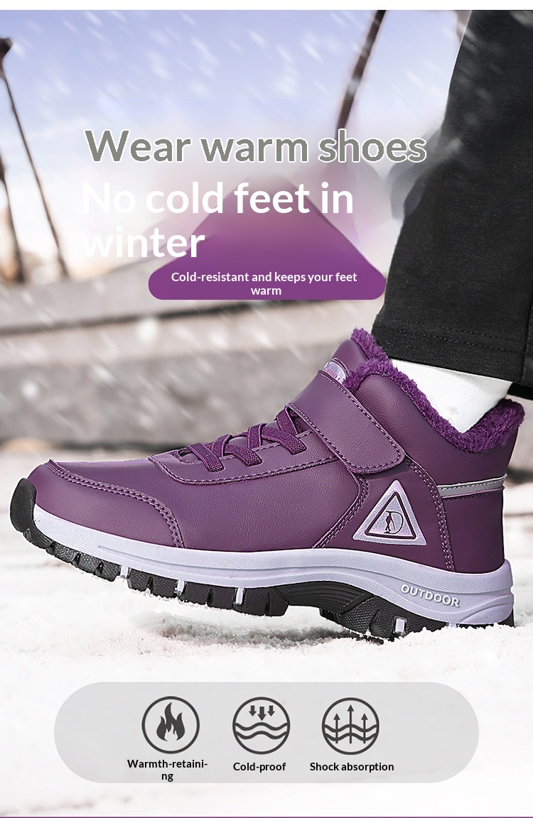 Winter Warm Cotton Shoes Middle-aged And Elderly Women 3