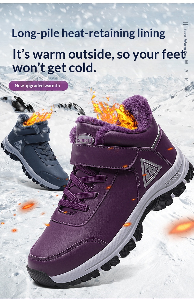 Winter Warm Cotton Shoes Middle-aged And Elderly Women 4