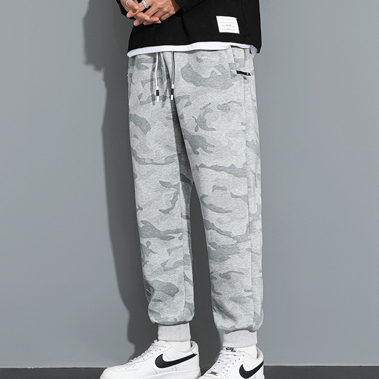 مثال لبحث منتج: Men's Casual Trousers Trendy Straight-leg Jogger Pants