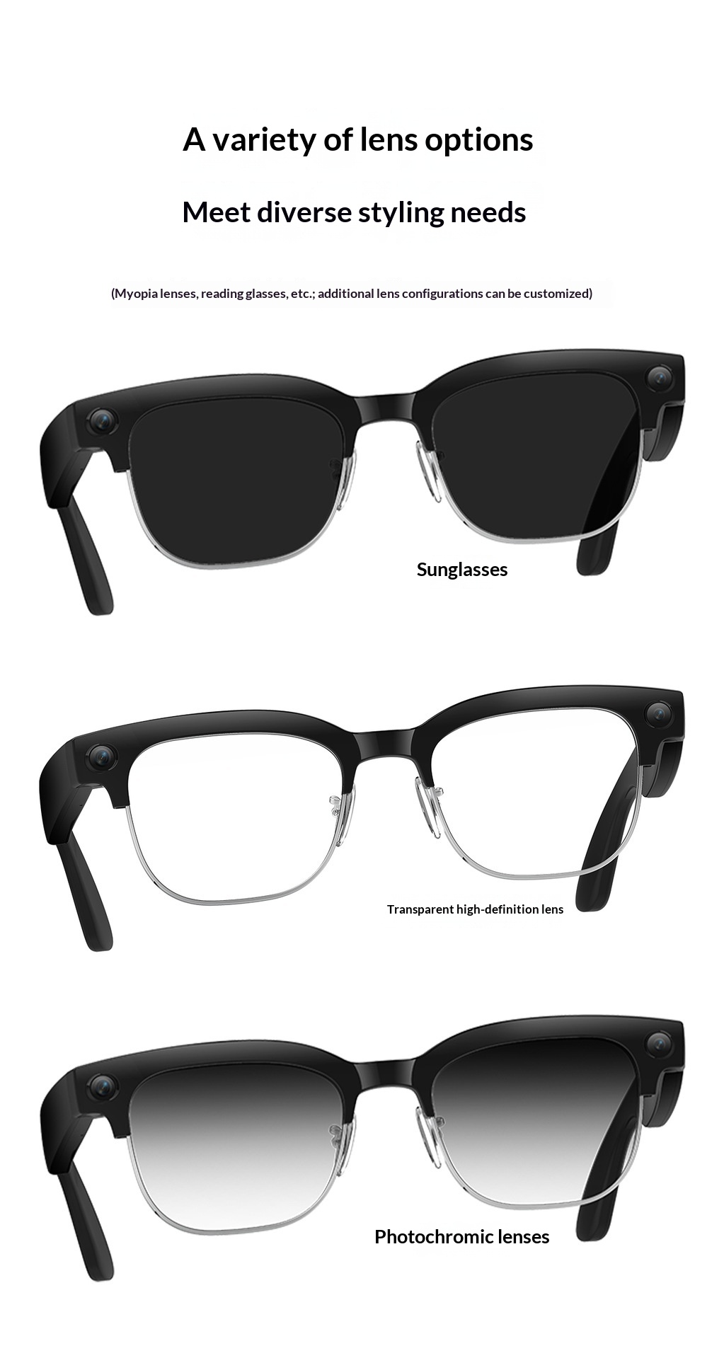 W630T Smart Camera Glasses - detail 6