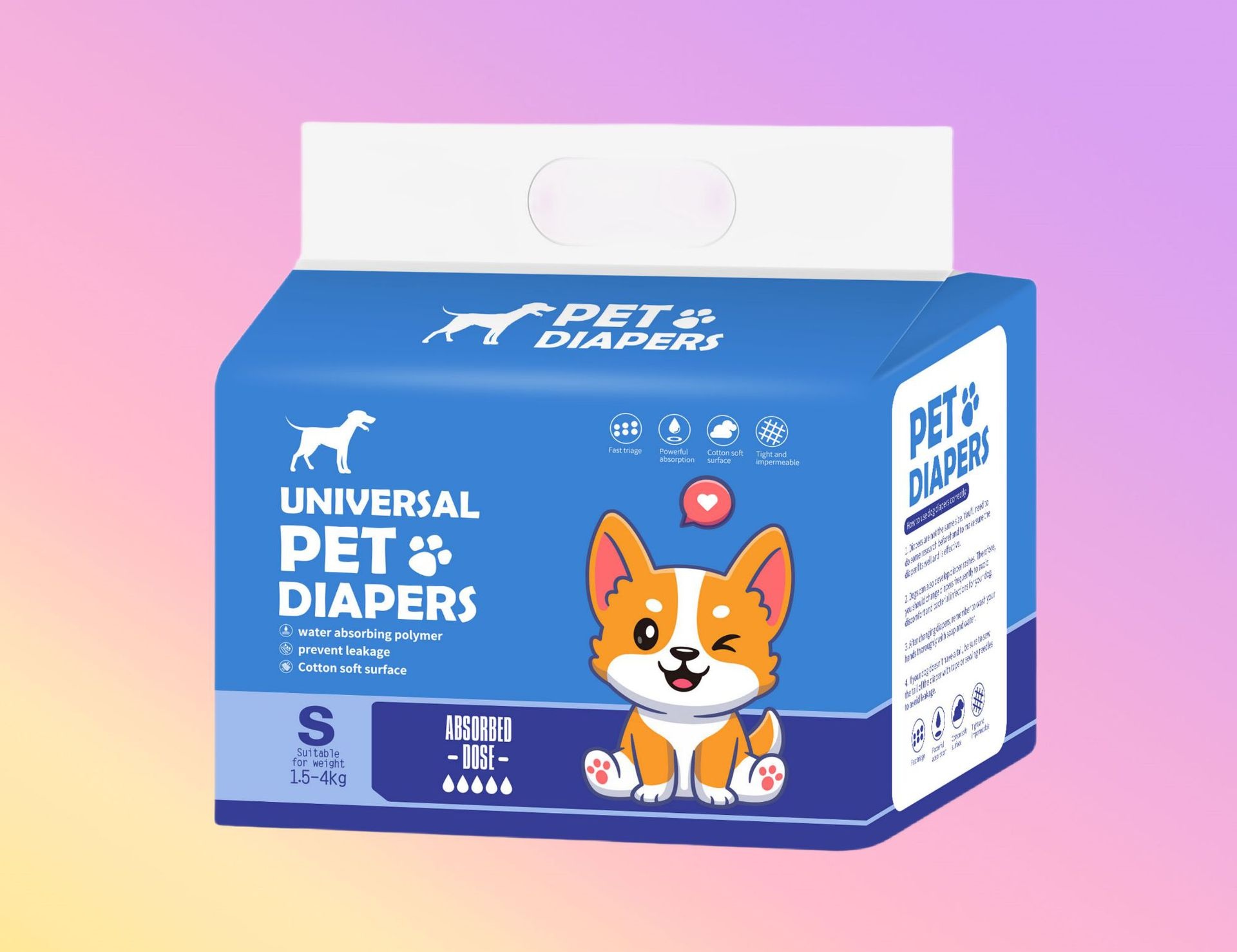 Pet Diapers Dog Incontinence Pads 6