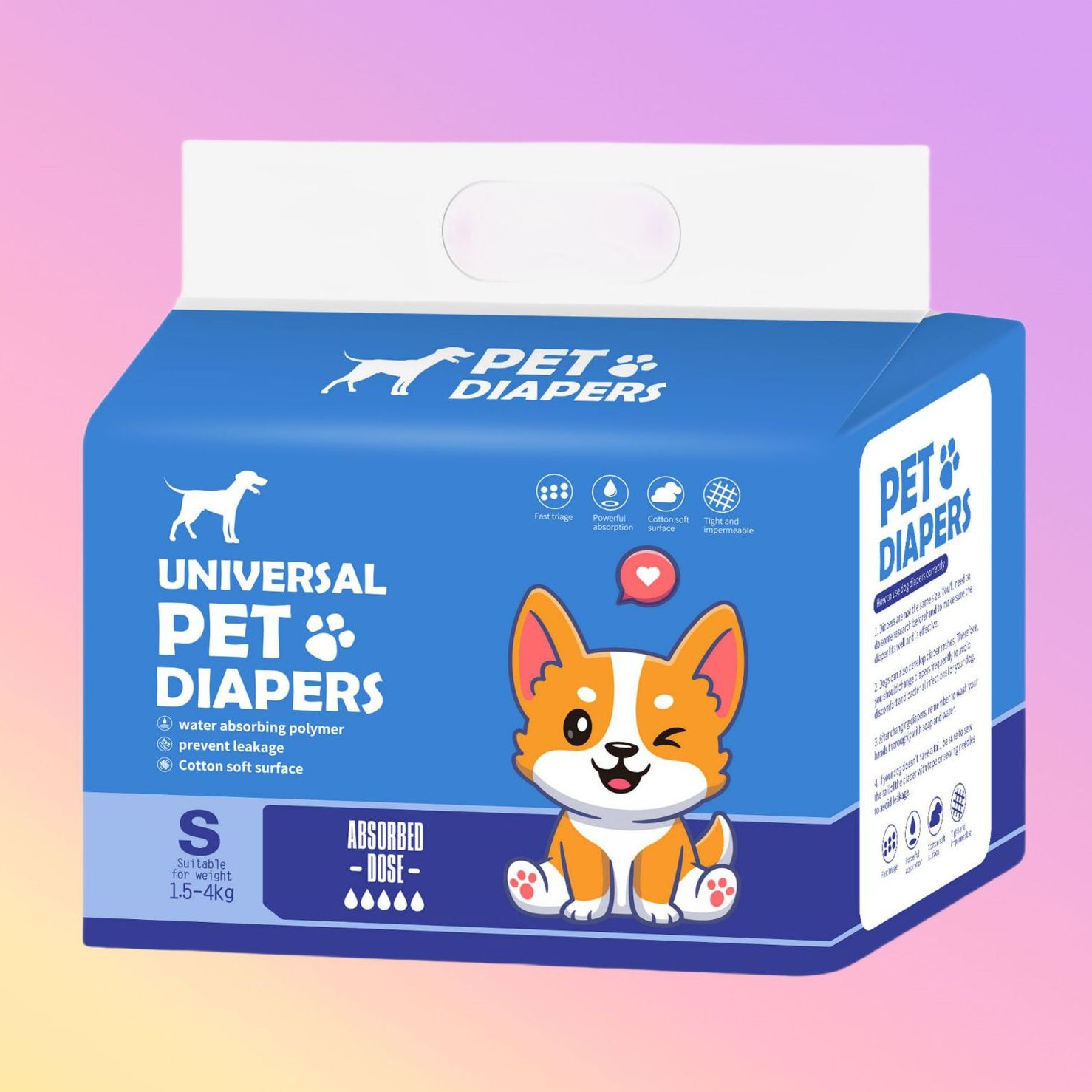 Pet Diapers Dog Incontinence Pads