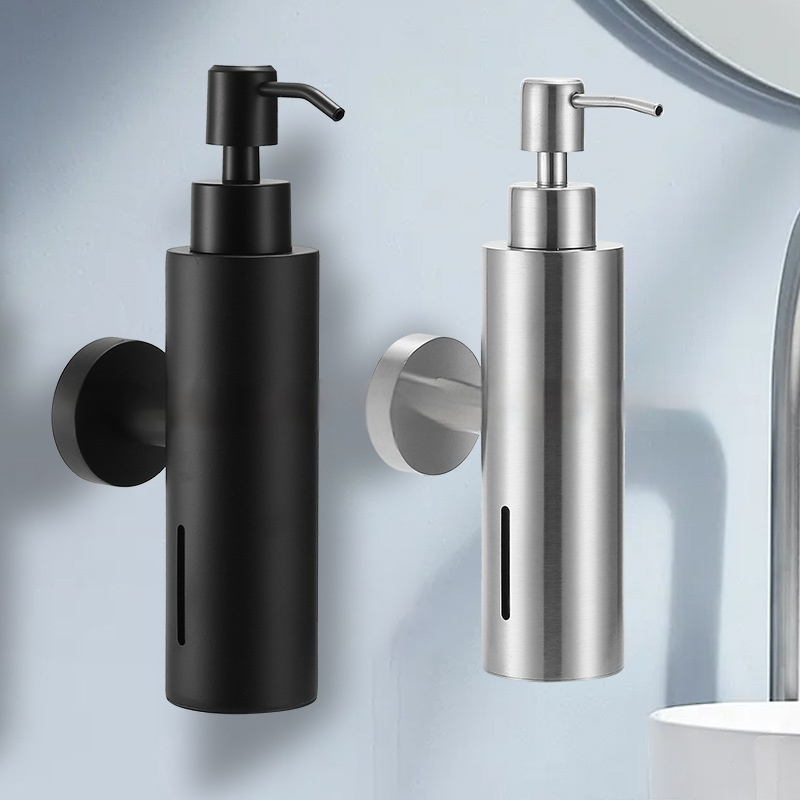 Wall-mounted Stainless Steel Soap Dispenser For Hotel Bathrooms