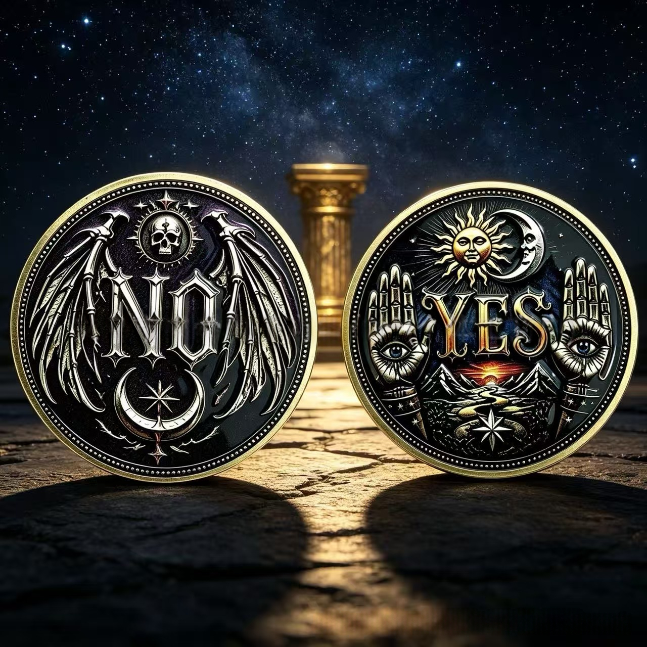 Commemorative Coin Gift For Decision-making Stress Relief