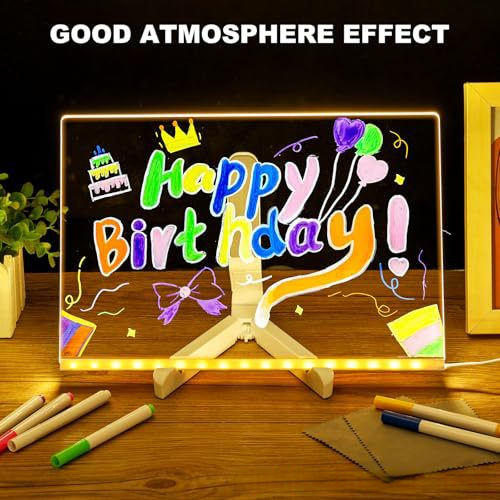 Acrylic Double-sided Handwritten Educational Toy