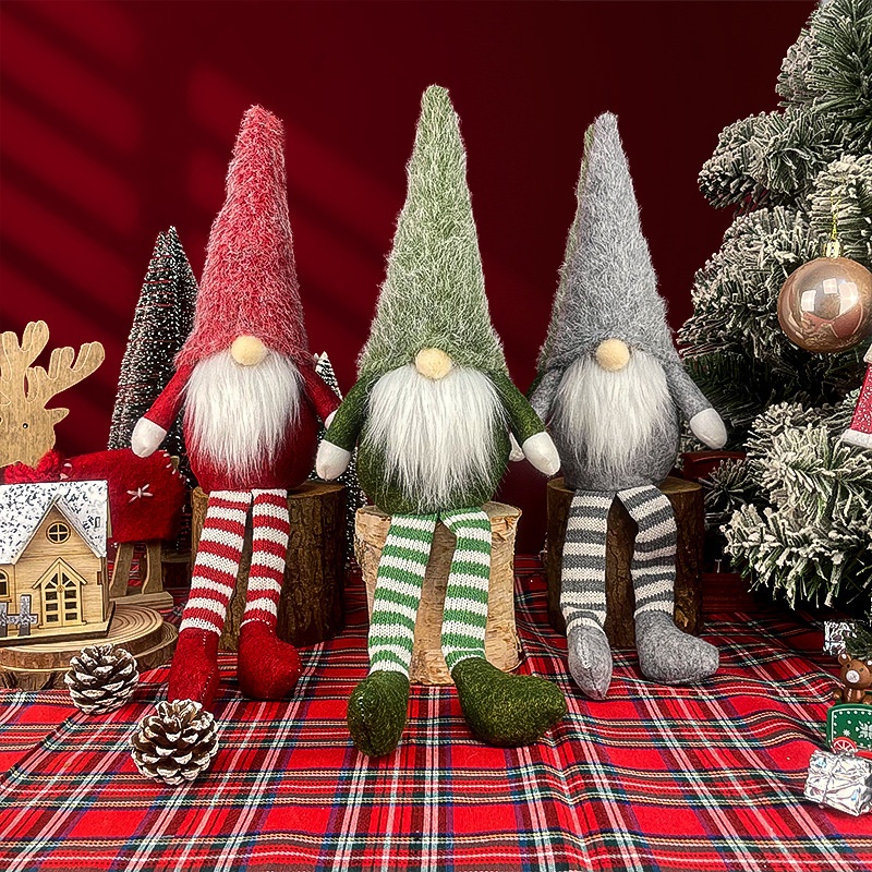 Christmas Decoration Products Nordic Style Decorative Dolls