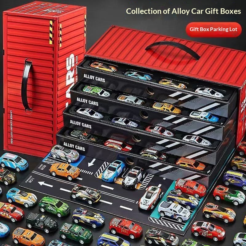 Children's Container Alloy Car Toy