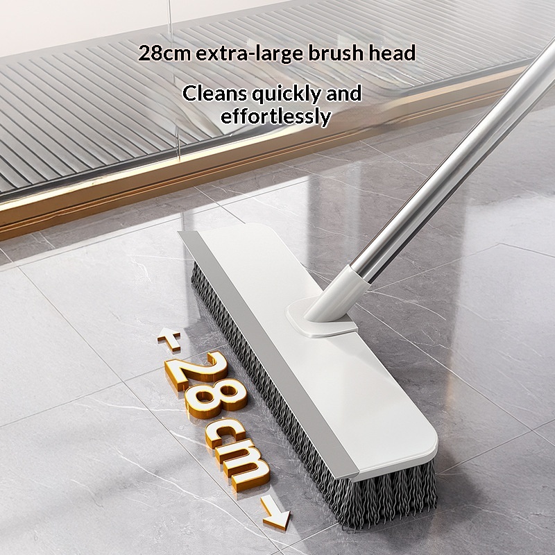Bathroom Floor Brush Long-handled Cleaning Brush With No Dead Corners