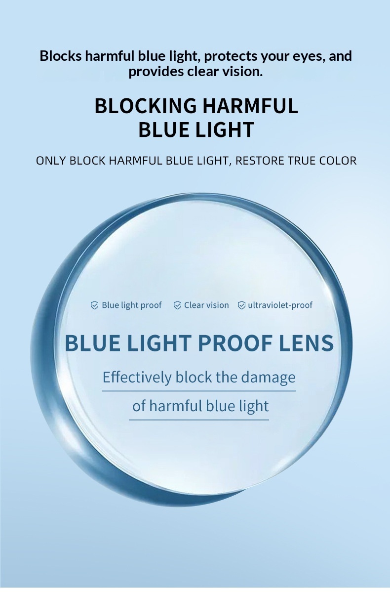 Fashion Large Frame Anti Blue-ray Reading Glasses HD Presbyopic Glasses - detail 15
