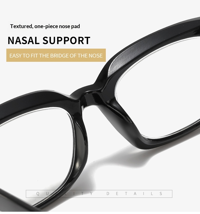Fashion Large Frame Anti Blue-ray Reading Glasses HD Presbyopic Glasses - detail 17