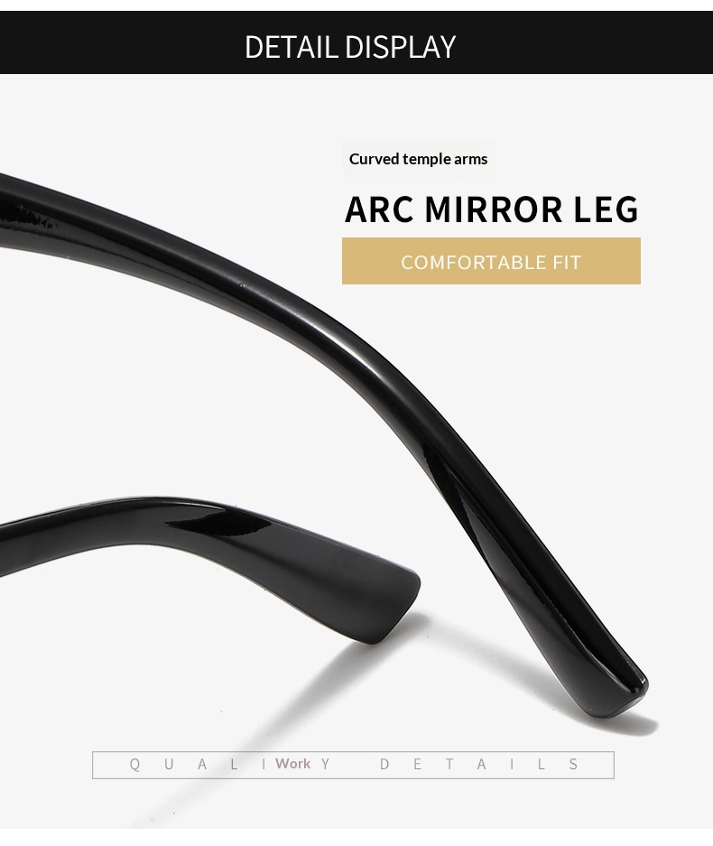 Fashion Large Frame Anti Blue-ray Reading Glasses HD Presbyopic Glasses - detail 10