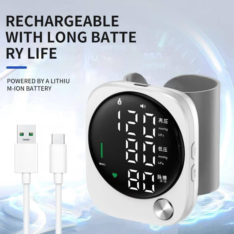 One-click Portable Blood Pressure Meter
