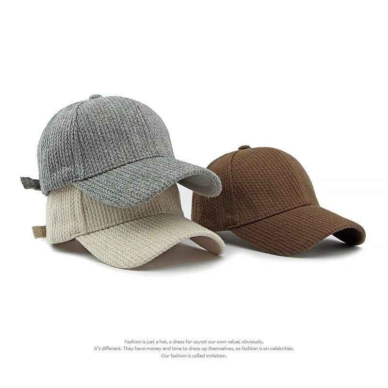 New Autumnwinter Hard-top Baseball Cap For Women Outdoor Sun Protection