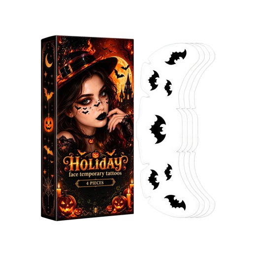 Holiday Face Temporary Tattoos