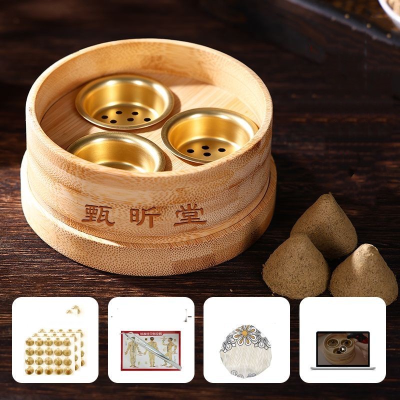 Moxibustion Box Portable Bamboo System