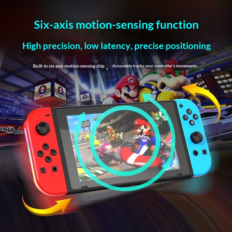 Controler pentru jocuri cu efecte de iluminare RGB vibrante