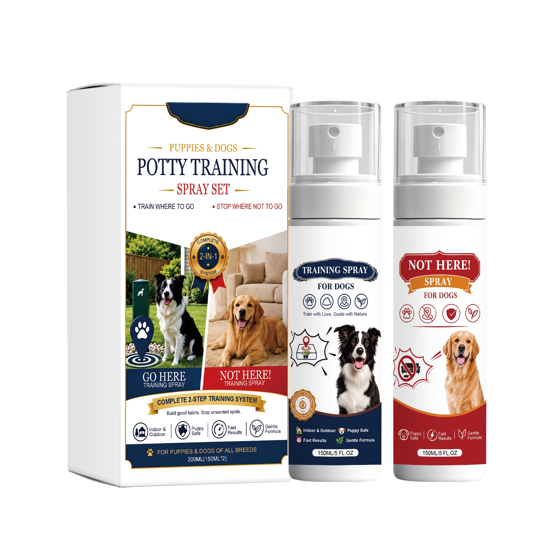 Potty Training Spray Set