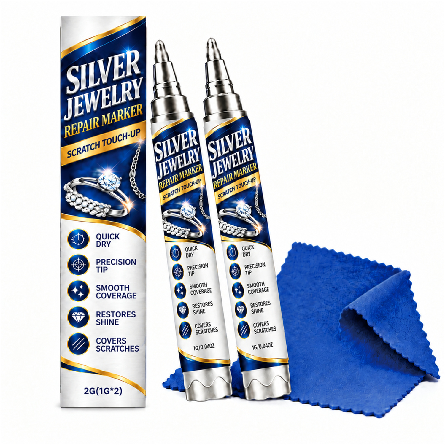 Marker de reparare a bijuteriilor de argint