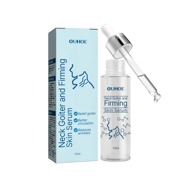 OUHOE Neck Firming Essence, Lighten Fine Lines Lift Neck Moisturizing And Brightening Essence 15Ml - Shop at LoveMi