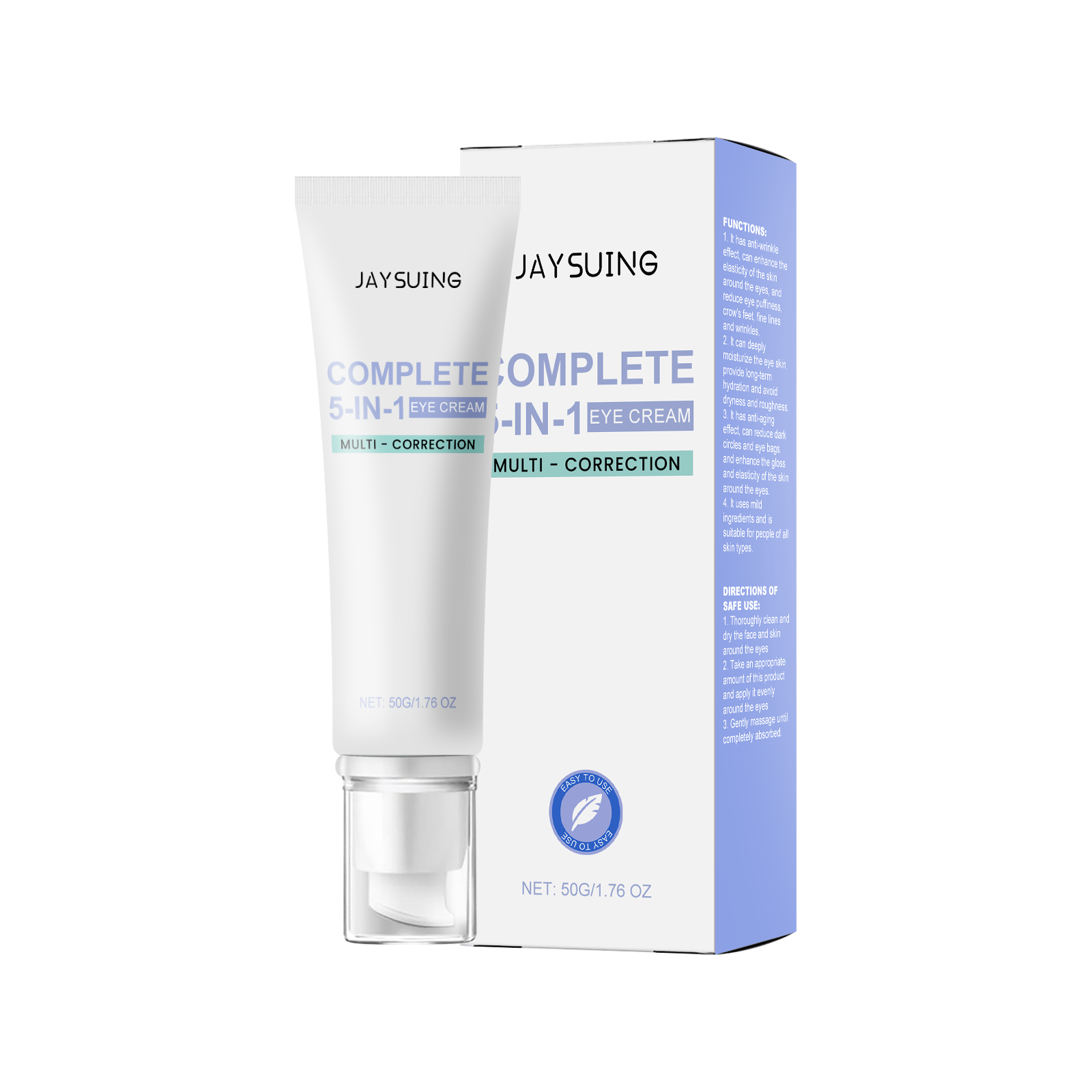 Jaysuing Firming Eye Cream, lighten fine lines and moisturize eye skin daily massage care cream 50G - Shop at LoveMi