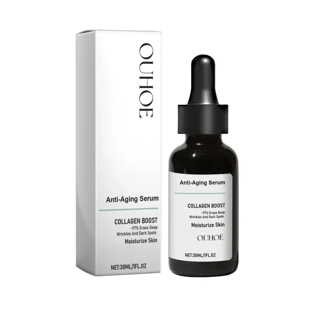 Ouhoe Collagen Anti Wrinkle Facial Essence Reduces Fine Lines, Moisturizes, Tightens, And Moisturizes Skin 30Ml - Shop at LoveMi