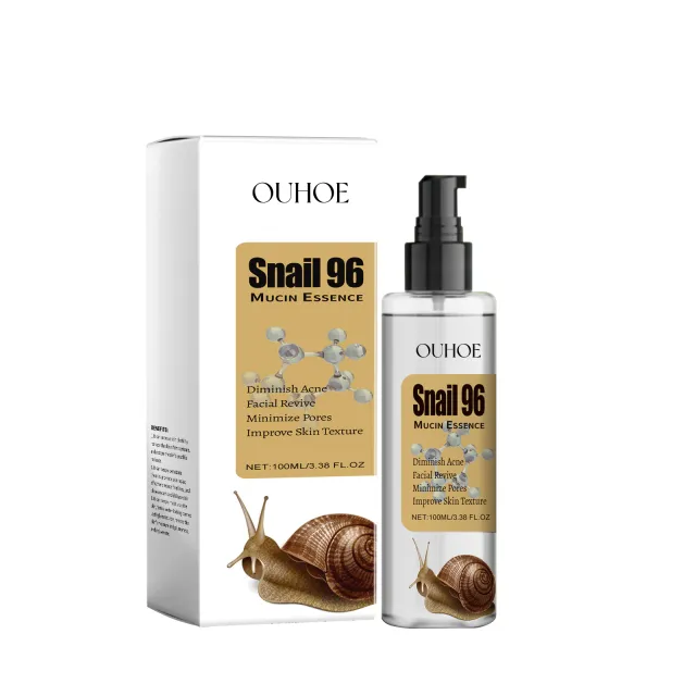 Ouhoe Snail Brightening Essence Surface Hydrating, Moisturizing, Firming, Brightening And Rejuvenating Serum 100Ml - Shop at LoveMi