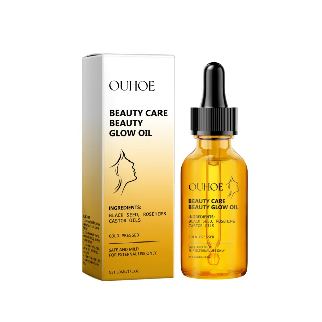 OUHOE Facial Moisturizing Essential Oil Moisturizes And Moisturizes Facial Skin, Brightens, Darkens And Lightens Fine Lines 30Ml - Shop at LoveMi