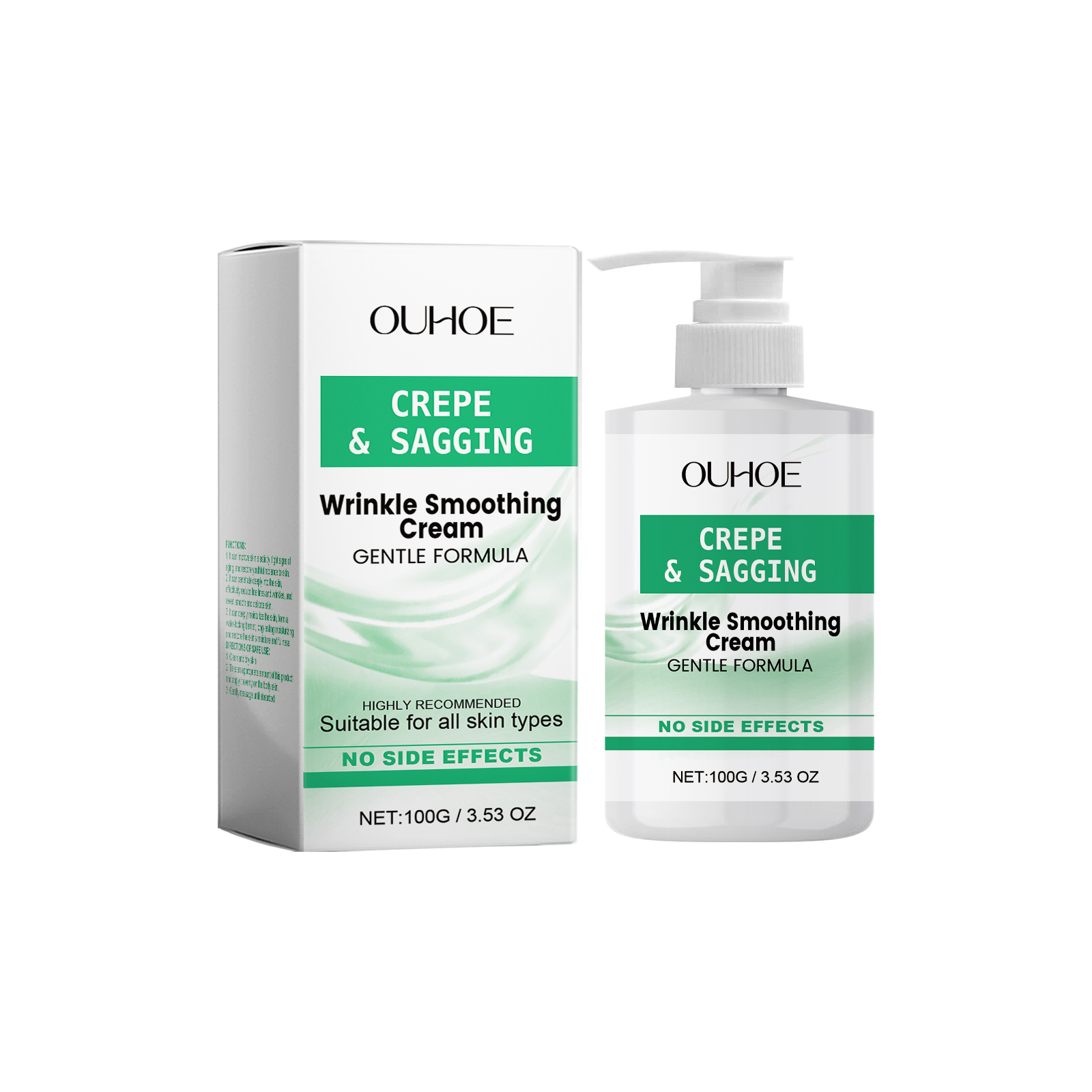 OUHOE Skin Firming Cream Hydrating, Smoothing Fine Lines Nourishing, Firming, Moisturizing, Caring And Massaging Body Cream 100G - Shop at LoveMi