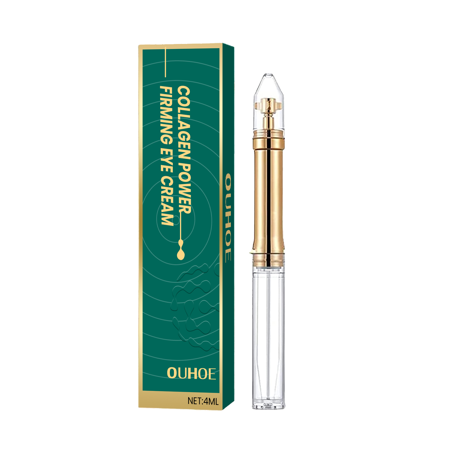 OUHOE Collagen Firming Eye Cream, Lifts Moisturizes Reduces Fine Lines And Dark Circles Eye Cream 4Ml - Shop at LoveMi