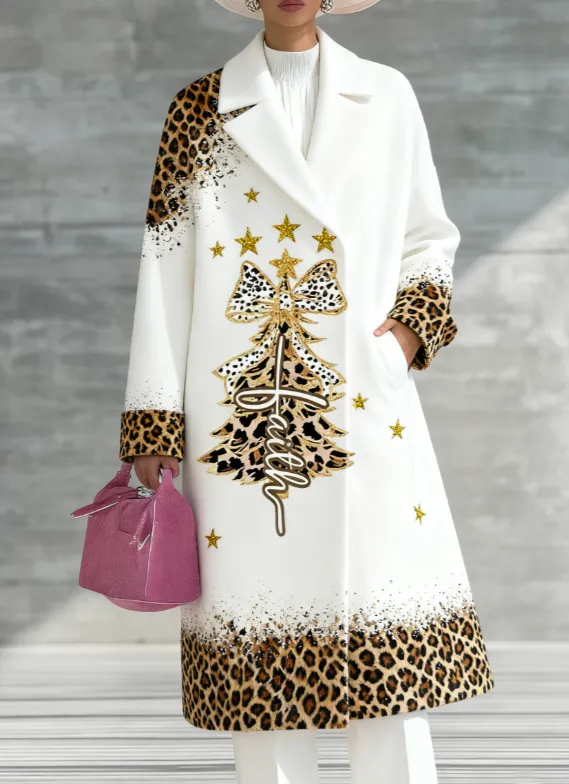 Printed Casual Lapel Long sleeved Long Coat 3Style - Shop at LoveMi
